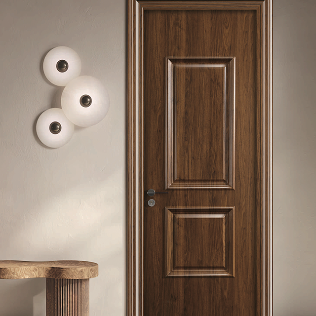 Luxury Fireproof WPC Skin Door