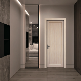 Modern WPC Assembly Door For Home