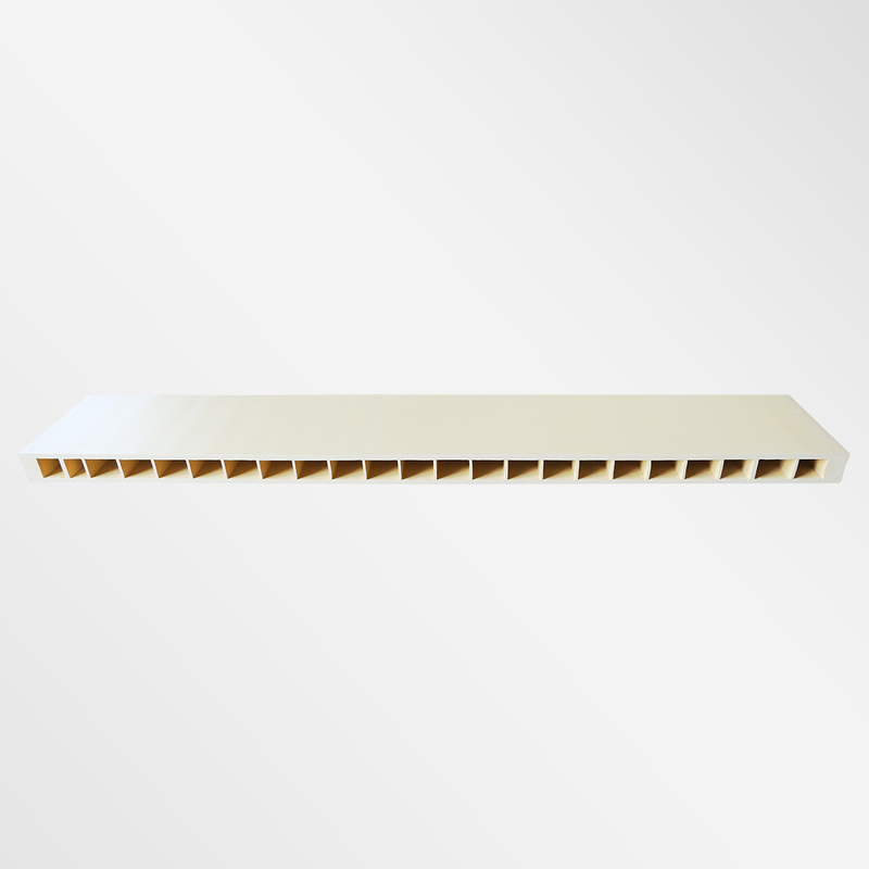 Unfinished Waterproof Anti-termite 45mm WPC Door Panel For Houses Room