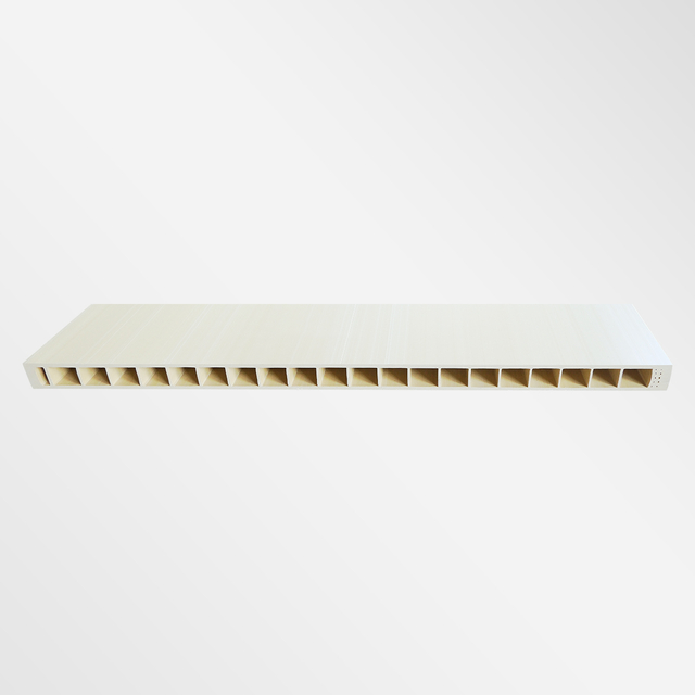 Unfinished 40mm Thickness Extrusion Sanded WPC Hollow Door Panel